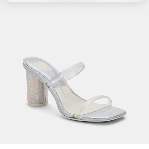 Dolce Vita Shoes - Dolce Vita Silver High-Heeled Sandals Noles pride heel